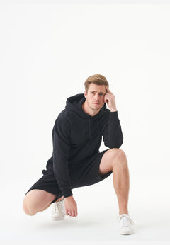 Shadi Soft Touch Organic Cotton Sweatshorts Black