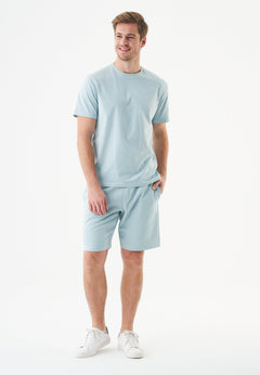 Shadi Soft Touch Organic Cotton Sweatshorts Mint Blue