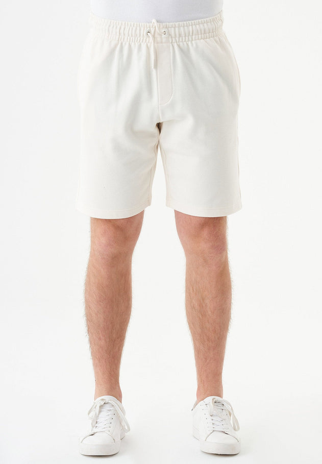 Shadi Sweatshort Gebroken wit
