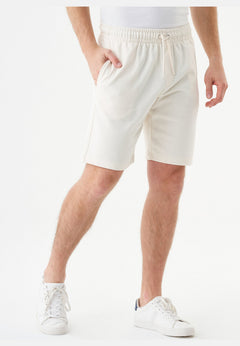 Shadi Sweatshort Gebroken wit