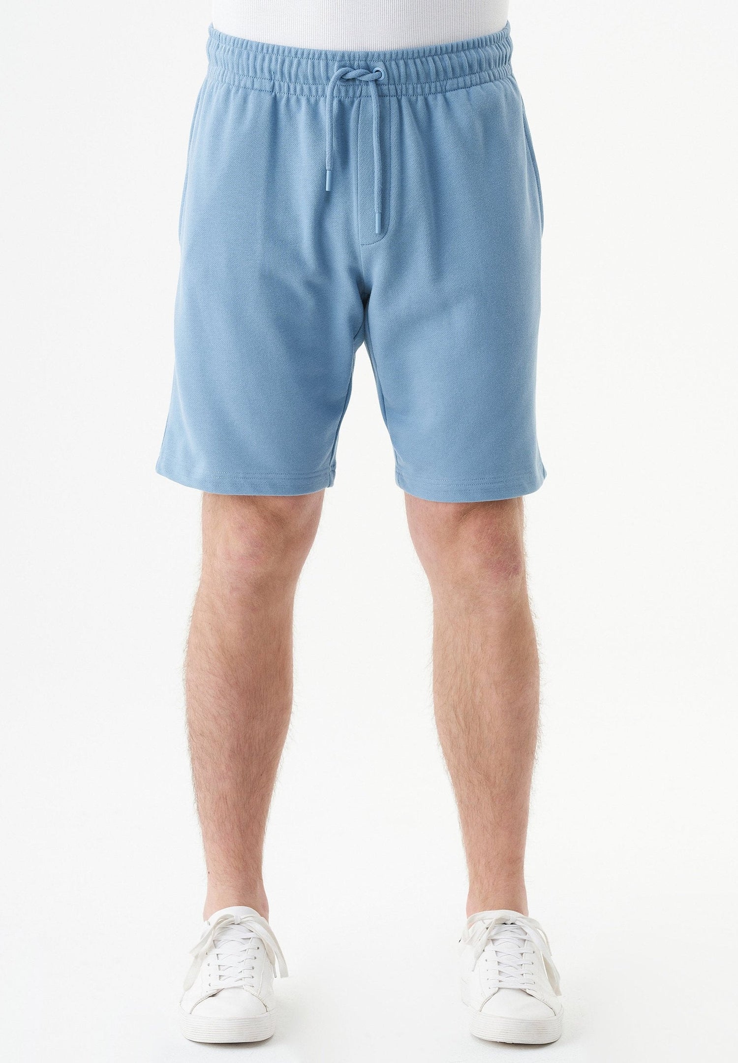 Shadi Sweatshort Steel Blue