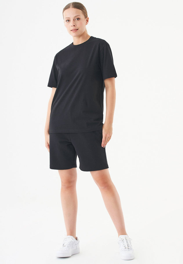 Sheyma Sweatshort Zwart