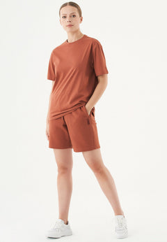 Sheyma Sweatshort Cinnamon