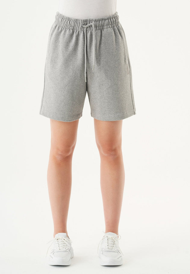 Sheyma Sweatshort Grijs melange