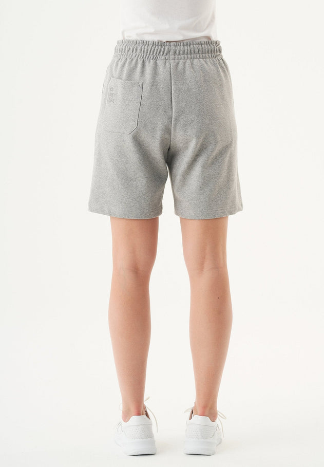 Sheyma Sweatshort Grijs melange