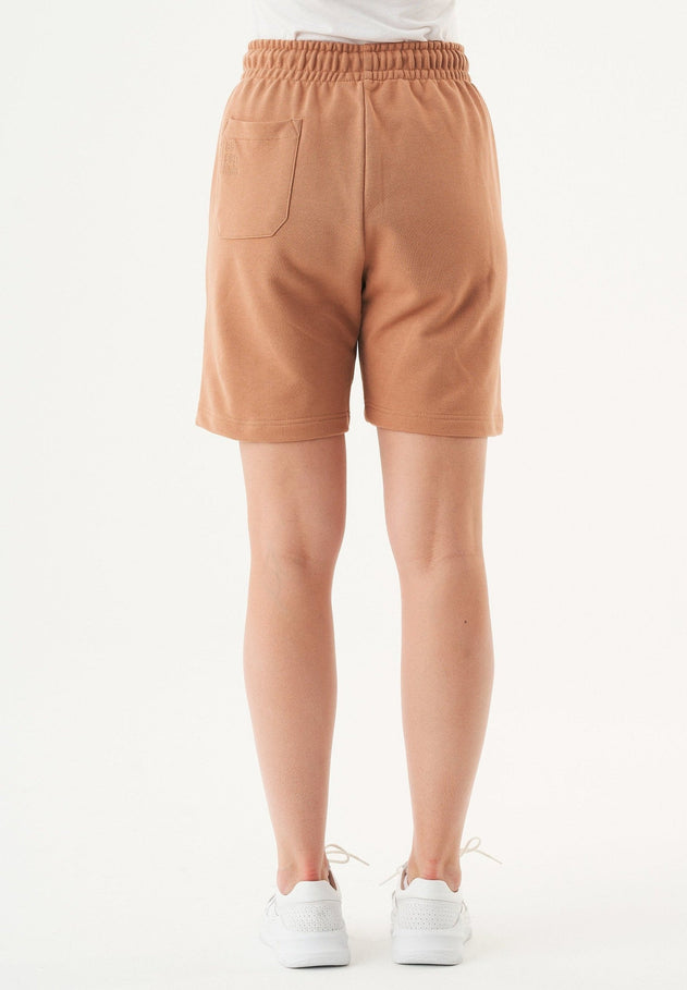 Sheyma Sweatshort Lichtbruin
