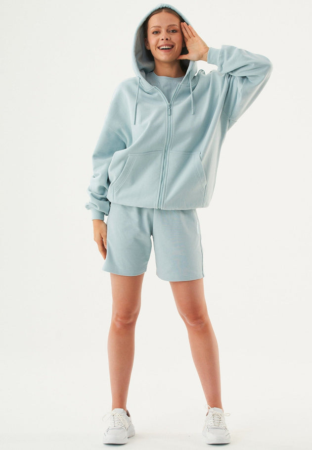 Sheyma Sweatshort Mint Blue