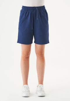 Sheyma Sweatshort Marineblauw