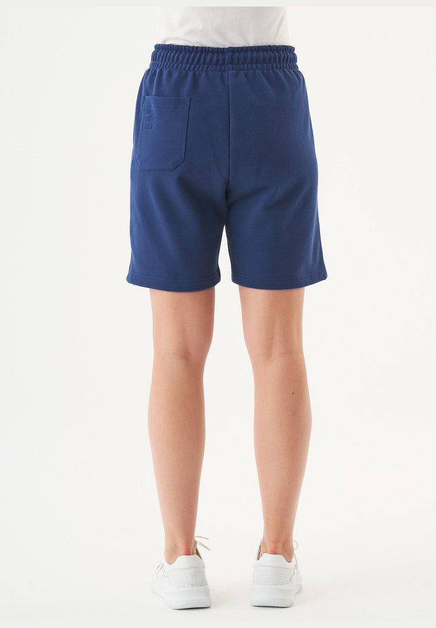 Sheyma Sweatshort Marineblauw