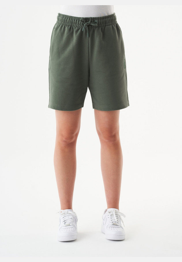 Sheyma Sweatshort Olijf