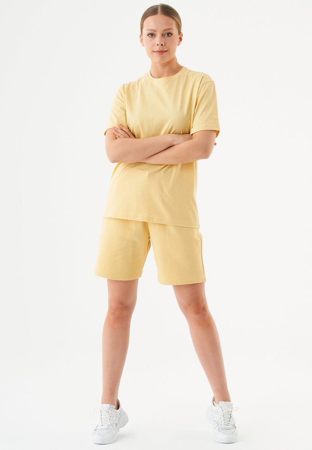 Sheyma Sweatshort Soft Yellow