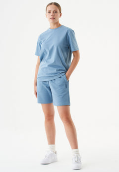 Sheyma Sweatshort Steel Blue