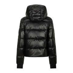 Hooded Puffer Jacket Black