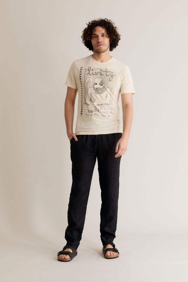 Spirit T-shirt Gebroken wit
