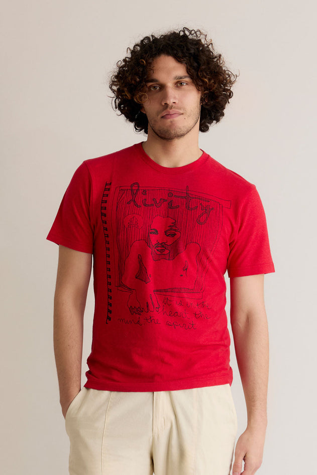 Spirit T-shirt Rood