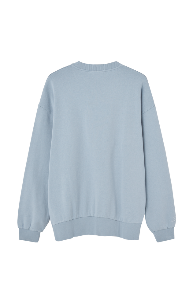 Ocean Plastic Sweatshirt Blue