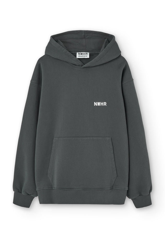 NWHR Hoodie Black Washed