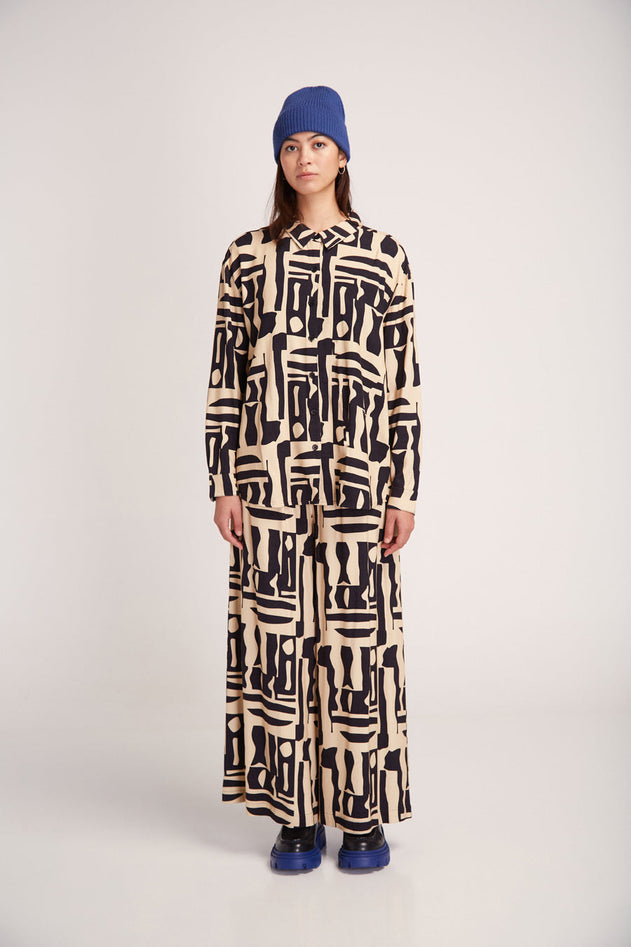 Dadu Pants Jonc Black Print