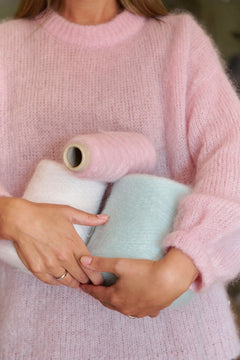 Melody Mohair Jumper Pink