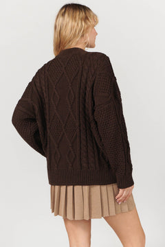 Close-up of merino wool knit texture