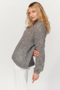 Melody Mohair Jumper Grey