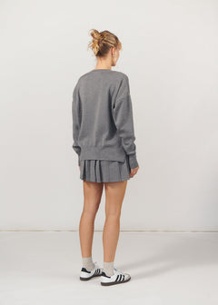 Piccolo & Rotondo Merino Co-ord Light Grey