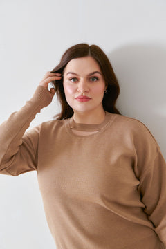 Rotondo Merino Jumper Beige