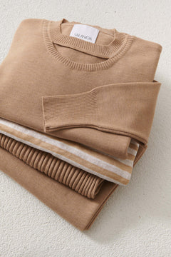 Rotondo Merino Jumper Beige