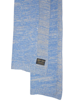 The Hemp & Wool Scarf  Sky Blue