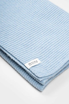 Federico Cashmere Unisex Scarf Light Blue