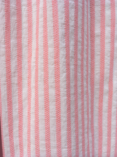 Magnolia Dress Striped Pink