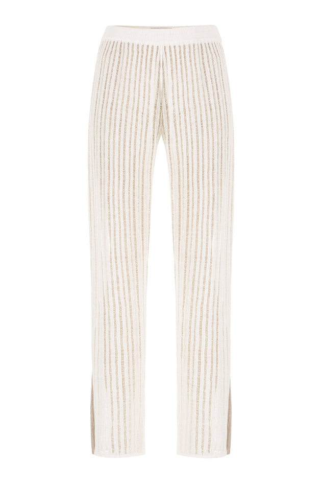 Sole Linen Beach Pants White