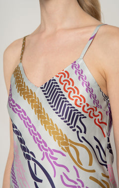 Vagta Cami Top  Braid Mint