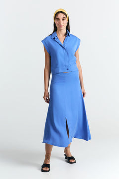 Solola Shirt Klein Blue