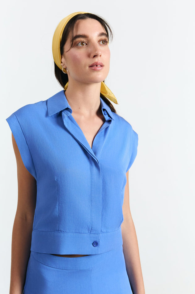 Solola Shirt Klein Blue