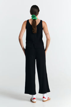 Santa Pants Black