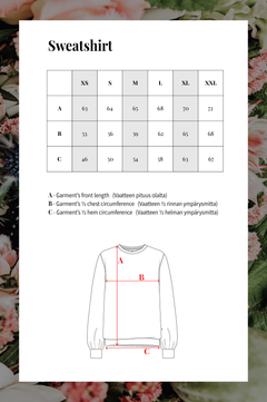 Sweatshirt Blooming Forest