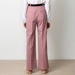 Swipe Wool Pants Pink