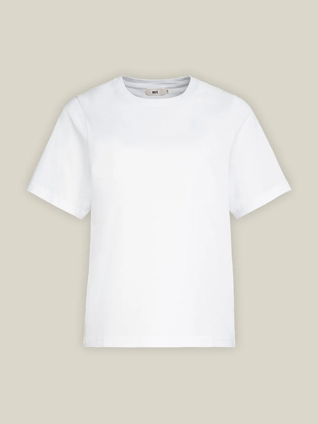Round neck Organic Cotton T-shirt White