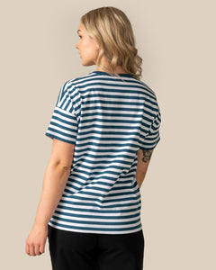 T-Shirt Petrol Stripes