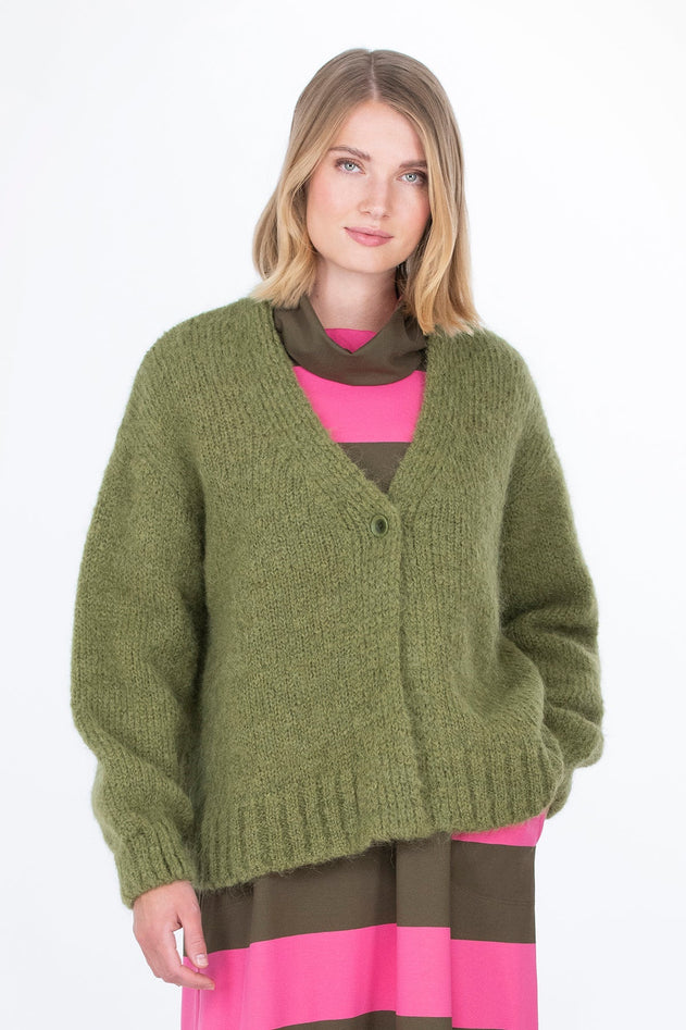 Talvi Cardigan Green