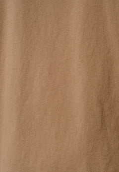 Women's Basic Round Neck T-Shirt Mocha Brown