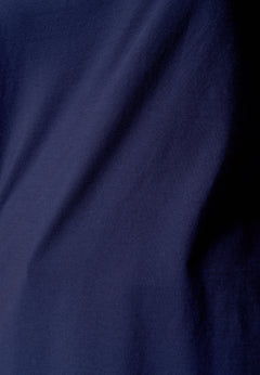 Women's Basic Round Neck T-Shirt Navy Blue