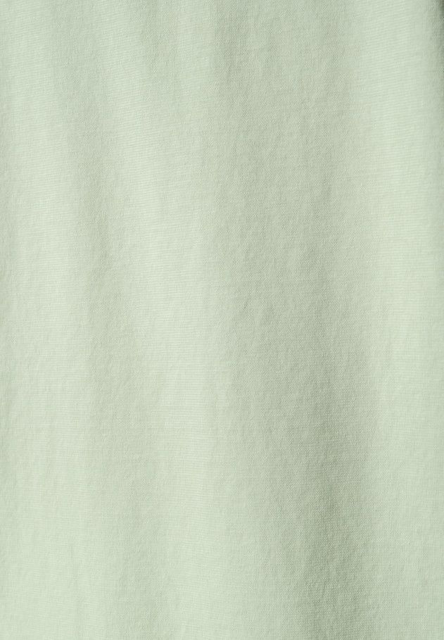 Tessa V-hals T-shirt Foam Green