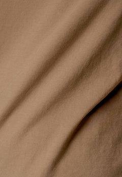 Tessa V-hals T-shirt Gravel Brown