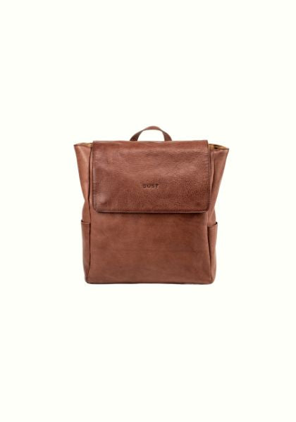 Boston Leren Rugzak Tobacco