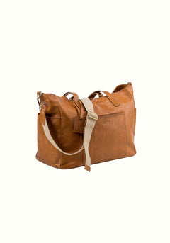 Leather Tote Fifth Avenue Collection Brown