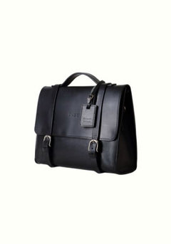 Leather Briefcase Mod 125 Cuoio Black