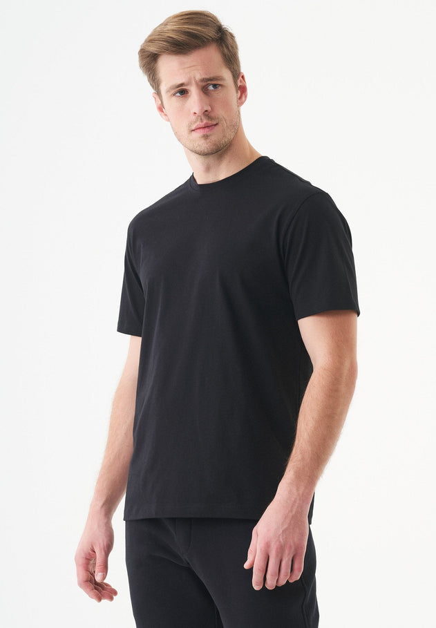 Tillo Unisex Basic Organic Cotton T-Shirt Black