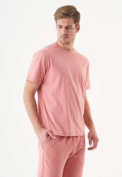 Tillo Unisex Basic Organic Cotton T-Shirt Blush